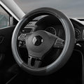 Skechers Steering Wheel Cover Memory Foam,Luxury Leather Steering Wheel Covers,Universal Anti-Slip Fit 14" 1/2-15" Car Wheel 