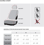 Browning Universal Low Back and Bench Seat Covers, Water and Dirt Resistant Car, Truck, and SUV Seat Covers, Realtree Edge (E