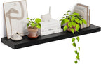 Heimlove 12inch Deep Floating Shelves for Wall, Mounted Shelves 36" W x 12" D x 1.5" H, wall Shelf for Bedroom Living Room Ba