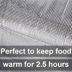2 Pack XXXL-Large Insulated Grocery Shopping Bags, Green, Reusable Bag,Thermal Zipper,Collapsible,Tote,Cooler,Food Transport hot and Cold,for instacart,Camping,Recycled Material delivery Groceries,