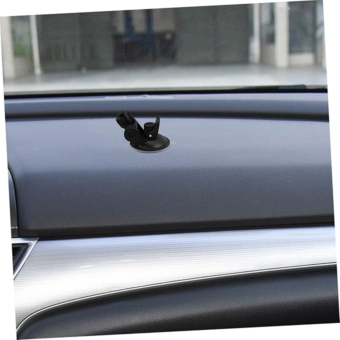TEHAUX 2Pcs Dash Cam Holder with Suction Cup Design Clip Mount for Dash Cameras Navigators and Digital Cameras Secure Attachment for Car Dashboard
