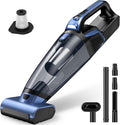 Pet Hair Handheld Vacuum Cordless: 20000PA High Power Car Vacuum with Motorized Brush and LED Light, Rechargeable Hand Held V