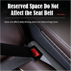 Car Seat Gap Filler Universal Fit Orgaziner for Car, SUV, Truck to Fill The Gap Between Side Seat and Console Stop Cellphone, Wallet, Keys, Coins from Dropping, 2 Pack (Black)