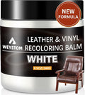 Leather Recoloring Balm - White Leather Repair Kit for Furniture, Dye, Recolor, Renew, Repair & Restore Aged, Faded, Cracked,
