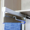 Pull Out Clothes Rail Extendable Clothes Rail - Sliding Wardrobe Closet Rod, Adjustable Wardrobe Clothing Rail, Pull Out Clot
