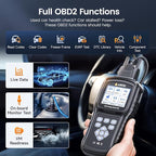 ANCEL AD610 Pro ABS SRS OBD2 Scanner, ABS Bleeding, SAS Calibration, ABS, Airbag, EPB, Oil Reset, Full OBD2 Functions, AutoVIN