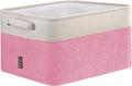 BALEINE 1 Pack Fabric Closet Storage Bins for Shelves, Linen Closet Organizers and Storage, Decorative Baskets for Organizing
