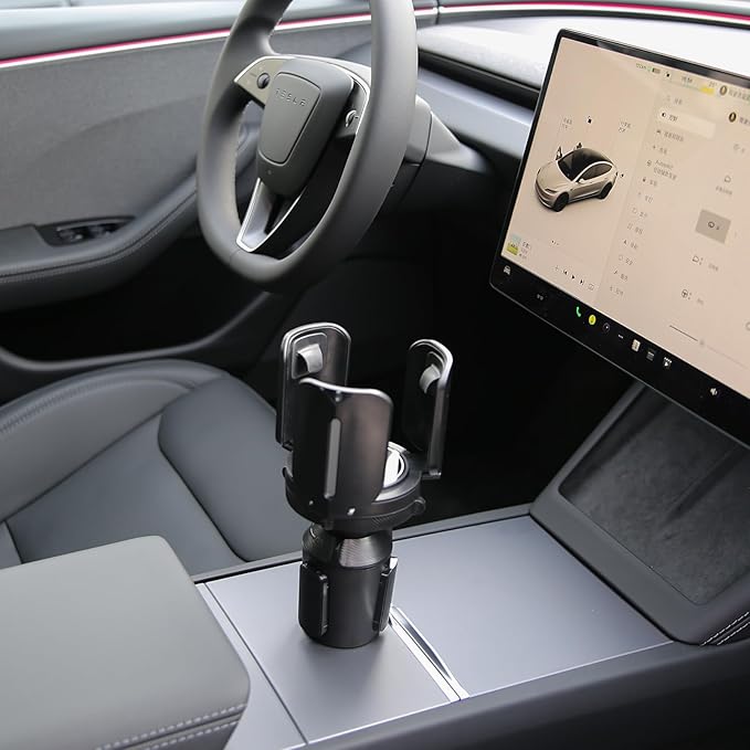 Car Cup Holder Expander Expandable Cup Holder for Car Universal fit Stanley Yeti Water Bottle Large Cups 14/24/36/46oz Cup Holder Extender