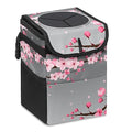 Car Trash Can – Multi-Purpose, Lightweight and Portable with Durable Water-Resistant Coating, No Installation Required, Practical and Ample Capacity, Variety of Colors.Cherry Blossom