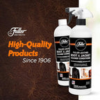 Fuller Brush Leather Boot and Jacket Cleaner Conditioner - Natural Oil Formula for Leather, Vinyl, Backpacks & Luggage - Remo