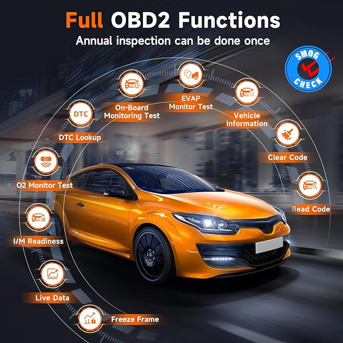 2026 FOXWELL NT726 OBD2 Scanner Diagnostic Tool, All System Bidirectional Scan Tool with TOP 12 Resets, Precise Car Diagnostic