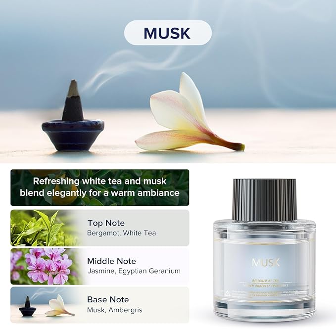 Ceeniu Car Air Fresheners - F26/F39 Dedicated Perfume Refill - 45ml - Can be Used for 2~6 Months - Made with Natural Plant Ex