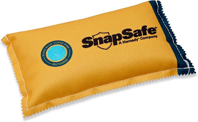 SnapSafe Reusable Dehumidifier Bag 450G, 75908 - Portable, Easy to Use Moisture Absorbers for Gun Safes & Cabinets - Prevent 