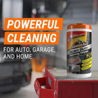 Armor All Heavy Duty Cleaning Wipes, Disposable Car Wipes (75 Count) (Pack of 6)