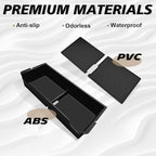 Muslogy Center Console Organizer Compatible with 2026 2025 Ford Expedition Accessories Custom Fit Storage Box ABS Material Insert (Fit with OEM Tray)