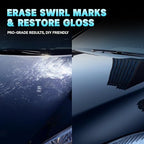 Medium Cut Polish - 17.6 Bottle for Swirl Marks & Light Scratch Removal - Safe Car Paint Polishing Compound - Use by Dual Action Polisher or Hand - All Clear Coats