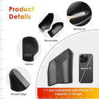for Tesla Model Y Trash Can Tesla Model 3 Trash Bin for 2018-2024 Tesla Small Car Trash Can for Side Door Model 3 Front Right Door Trash Garbage Bin w/Lid (Tesla Right Side)