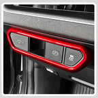 Front Lamp Adjustment Cover,for Kia k4 2024 2025 2026,Stylish Automobile Front Lamp Adjusting Trim Accessories - Wine Red