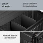 Spigen Trunk Organizer Collapsible Heavy Duty Foldable with Lid for SUV, Model Y juniper (2025/26),