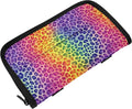 Car Tissue Holder Car Visor Organizer Tissue Box Holder for Car Sun Visor Organizer with Car Vehicle Accessories Essentials Interior for Women Men Purple Leopard Print