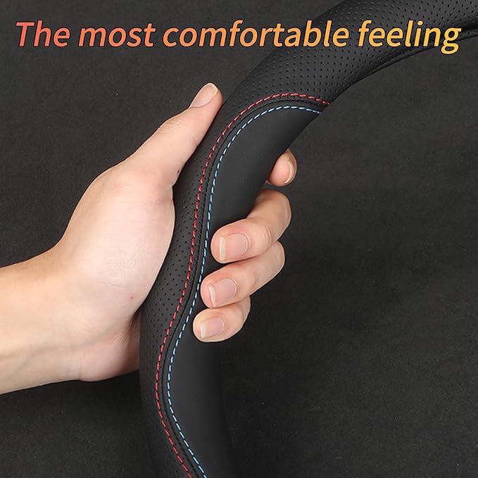 2025 Nappa Leather Car Steering Wheel Cover for BMW X3 X5 X1 X4 X7 X6 2 5 3 7 8 4 M2 M3 M4 M5 M6 M8 Series IX 328i 528i 535i 