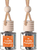 C&E Craft Co Hanging Car Air Freshener Diffuser 2 Pack, Long Lasting Fragrance Oil Car Freshener, Glass Bottle Auto Air Fresh