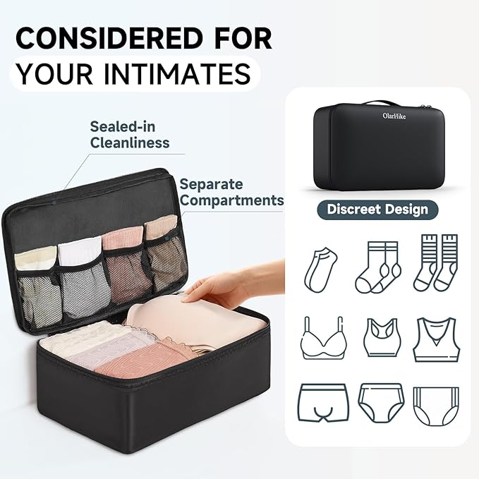 11 Set Packing Cubes for Travel, Gifts for Women Mom Kids, TSA Approved Bags for Makeup, Cosmetic, Toiletry, Suitcase Organiz