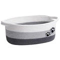 Small Dog Toy Basket, Cute Woven Baskets for Shelves, Decorative Rope Storage Baskets for Nursery, Baby Gift Basket for Diape