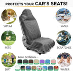 Waterproof Sweating Car Seat Cover for Post Gym Workout, Running, Swimming, Beach and Hiking, Universal Fit Non-Slip Towel Bu