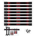 AMM 8PCS Magnetic Tool Holder Strip, 12" Heavy Duty Tool Organizer Magnetic Strip with Mounting Screws, Tool Magnet Bar for T