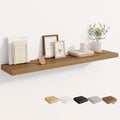 Dreamland 48 Inches Floating Shelves for Wall, 8" Deep Long Floating Shelves Set of 1, Large Display & Storage Shelf, Wall Sh