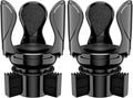 2Pack Car Cup Holder Expander, Cup Holder Extender Adapter with Expandable Arm and Adjustable Base, Compatible with Yeti Ramb
