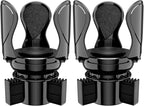 2Pack Car Cup Holder Expander, Cup Holder Extender Adapter with Expandable Arm and Adjustable Base, Compatible with Yeti Ramb