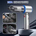 Mini Vacuum Cleaner, 2 in 1 27000PA Brushless Car Vacuum &250000RPM Air Duster 9000mAh Battery Air Blower Wireless Handheld V