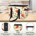 Reusable Grocery Bags Heavy Duty Shopping Bags Foldable Large Tote Bags with Long Handles & Hard Bottom