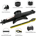 Car Jack Kit 2.5 Ton (5512 lbs) with Rubber Jack Pad,Emergency Kit Tire Changing Kit for Car SUV MPV