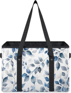 Reusable Grocery Bag, Foldable Large Shopping Tote Bag for Groceries Kitchen Picnic Car Trunk
