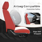 Coverado Seat Covers, Car Seat Covers Front Seats, Car Seat Cover, Car Seat Protector Waterproof, Car Seat Cushion Nappa Leat