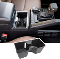 Cup Holder Inserts for 2025 Toyota 4Runner Center Console Cupholder Coaster Liner Replaces Mat for 4 Runner SUV Interior Accessories Black(Only for 2025)