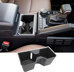 Cup Holder Inserts for 2025 Toyota 4Runner Center Console Cupholder Coaster Liner Replaces Mat for 4 Runner SUV Interior Accessories Black(Only for 2025)