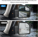 JDMSPEED Right Passenger Side View Mirror Compatible with 2015-2020 Ford F150 with Heated Turn Signal Power Glass Puddle Ligh
