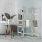 Blanket Ladder,59" H Wood Blanket Ladder for Living Room, Decorative Quilt dispaly Rack, Free Standing and Folding Towel Rack