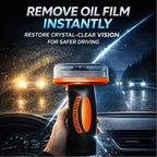 2026 New Handheld Glass Oil-Film Remover, Q4 Glass Guard Cleaner for Cars Window, Crystal Clear View, Multi‑Surface Oil Film 