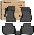 Nilight TPE Floor Mats for Subaru Crosstrek XV Crosstrek 2013 2014 2015 2016 2017, All Weather Custom Fit Heavy Duty Floor Liners