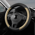Skechers Steering Wheel Cover Memory Foam,Luxury Leather Steering Wheel Covers,Universal Anti-Slip Fit 14" 1/2-15" Car Wheel 