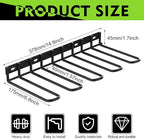 ENONCI Power Tool Organizer, Drill Holder Wall Mount,Thickened Drill Rack,50 lb Garage Storage Heavy Duty Drill Organizer Uti