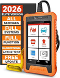 2026 LAUNCH Creader Elite OBD2 Scanner for Honda Acura, Full System Bi-Directional Diagnostic Scan Tool, Full Reset Code
