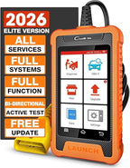 2026 LAUNCH Creader Elite OBD2 Scanner for Honda Acura, Full System Bi-Directional Diagnostic Scan Tool, Full Reset Code