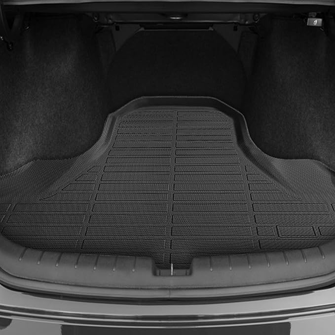 Floor Mats for Honda Accord 2008 2009 2010 2011 2012(ONLY Gas,NOT for Coupe), for Accord LX LX-S EX EX-L LX-P SE LX Premium Floor Mats, 1st & 2nd & Cargo Liner, TPE All Weather Protection Waterproof