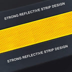 Heavy Duty Parking Stopper for Garage, Garage Parking Aid, Garage Parking Stops, Strong Reflective Strips, Rubber Material, for car park